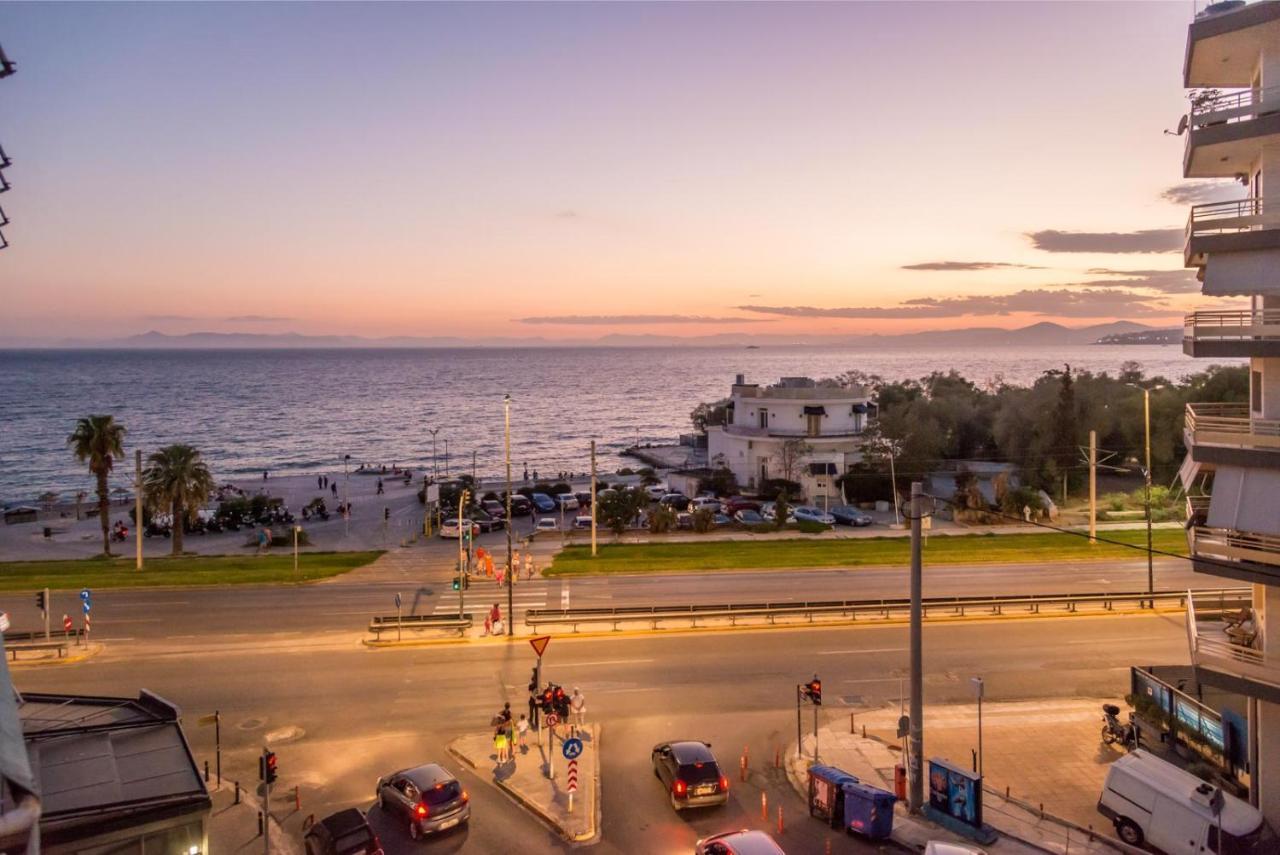 Flisvos Elite Seafront Luxury Apartment Athén Kültér fotó