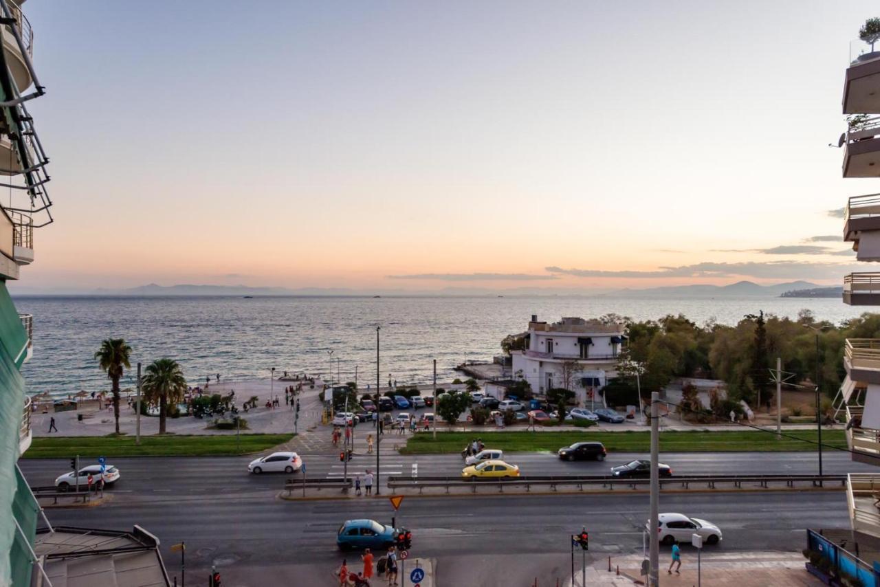 Flisvos Elite Seafront Luxury Apartment Athén Kültér fotó