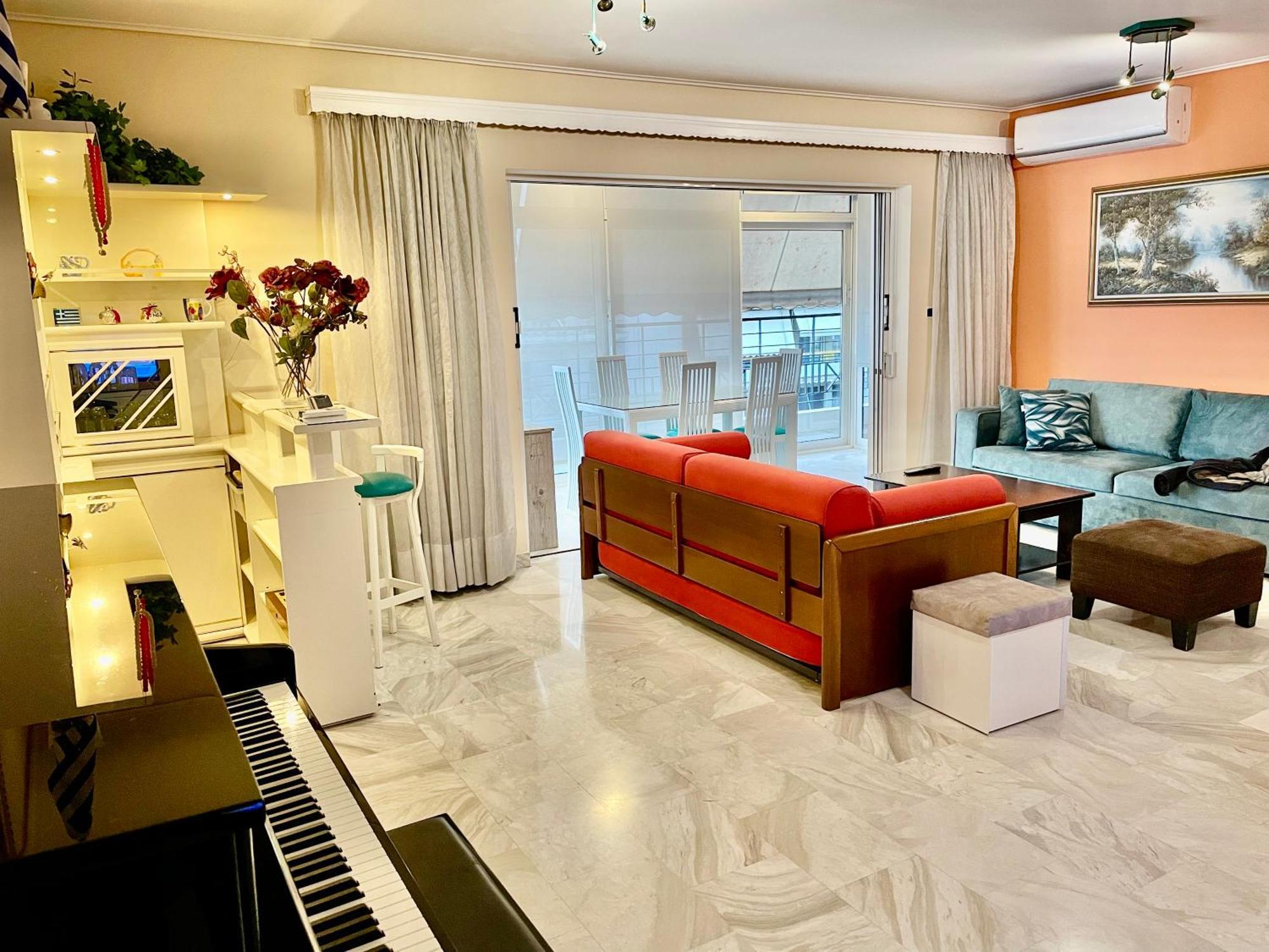 Flisvos Elite Seafront Luxury Apartment Athén Kültér fotó
